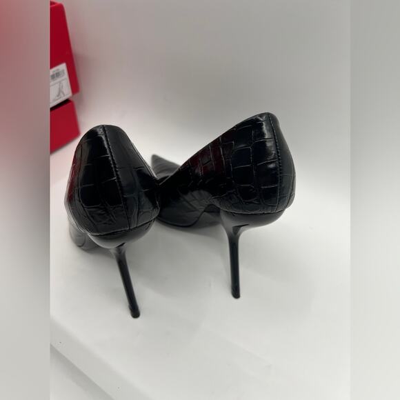 Ferragamo Eva Pump Nero Croc - Picture 6 of 11